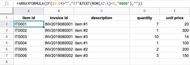 sheet [DB] Item