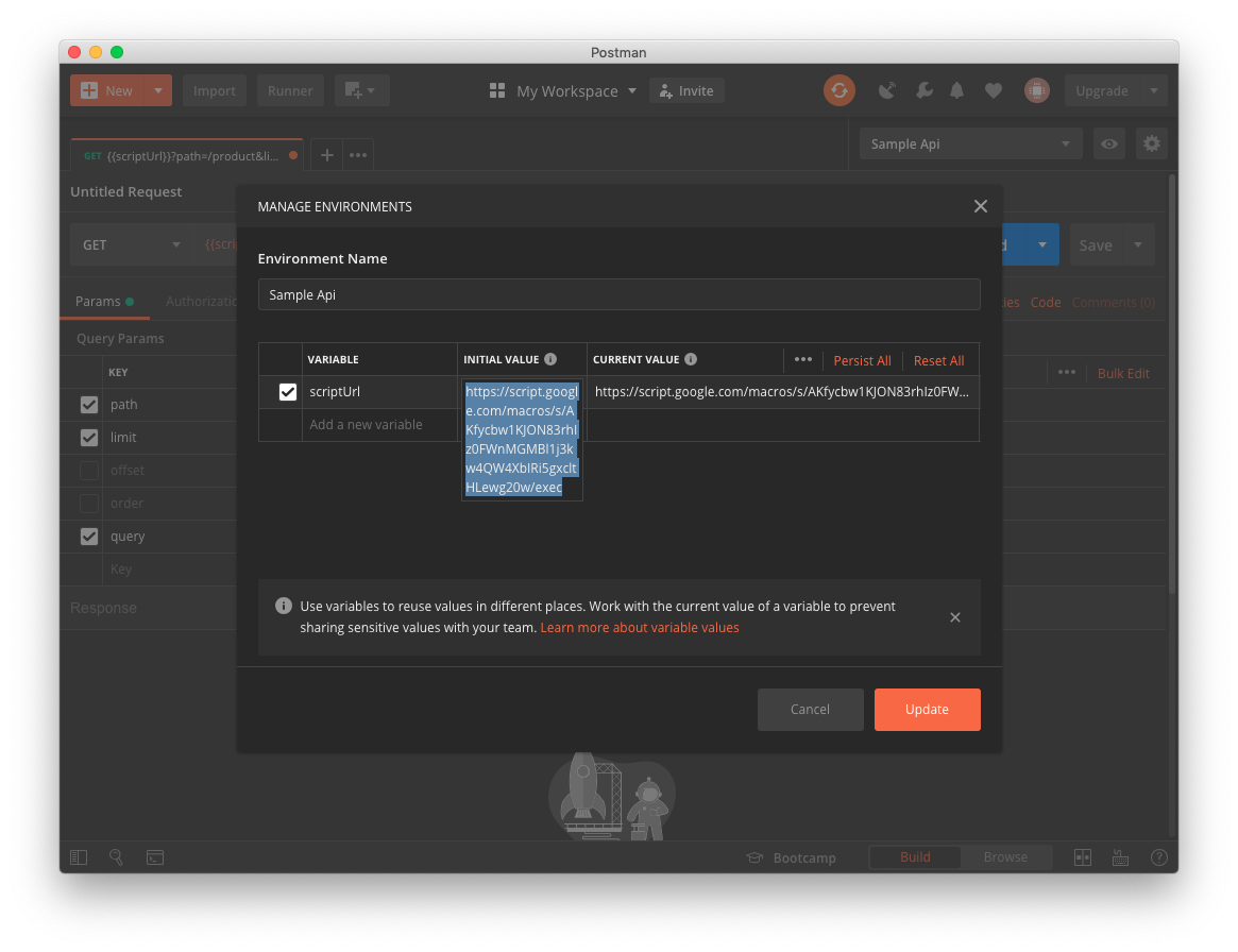 web app Url