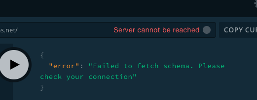 Error ที่อาจจะพบหลังจาก deploy
