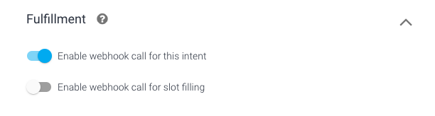 เปิดให้ Intent ทำงานกับ Webhook